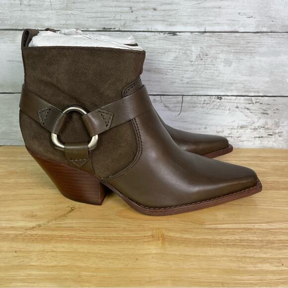 Vince Camuto Nenanie Pointed Toe Bootie Size 7.5 - Picture 1 of 5